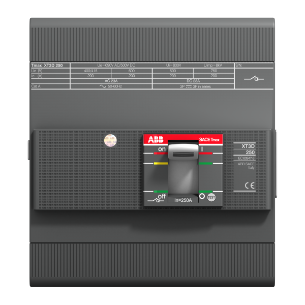 Photo Interrupteur XT3D 250 4P FF | Ref : 068211