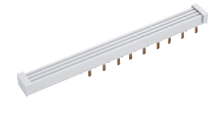 Photo PSN3/57/16NT - Peigne quilibr 3P+N vers Disj. P/N - 57x 1 Module. L1020mm | Ref : 190176