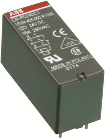 Photo Relais dbrochable CI 230VAC 2rt 250V 8A | Ref : 240560130