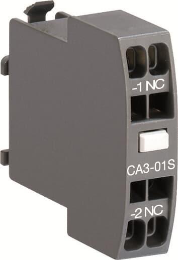 Photo Contact auxilliaire frontal 1NF pour contacteurs As/Asl09  16-Res. | Ref : 249505