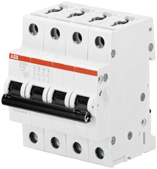 Disjoncteur Hager NBN425 - 4 Pôles, 25A, Courbe C, 6kA, Connexion Vis/vis