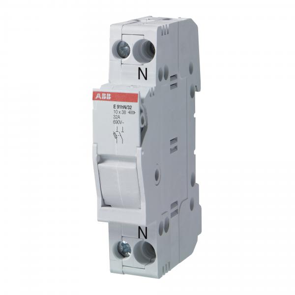 Photo Coupe-Circuit Phase + Neutre 32A E91HN/32 | Ref : 410142