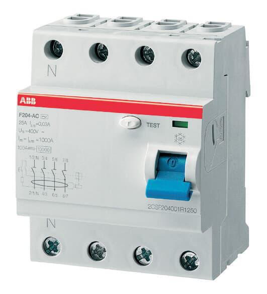 Photo Interrupteur Diffrentiel F204 4P 63A 300mA Ac | Ref : 442063
