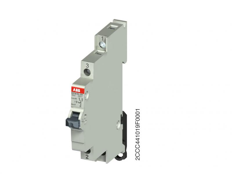 Photo Commutateur de Groupe 1O/F 16A avec Positions I-0-Ii 250V Ac | Ref : 703025