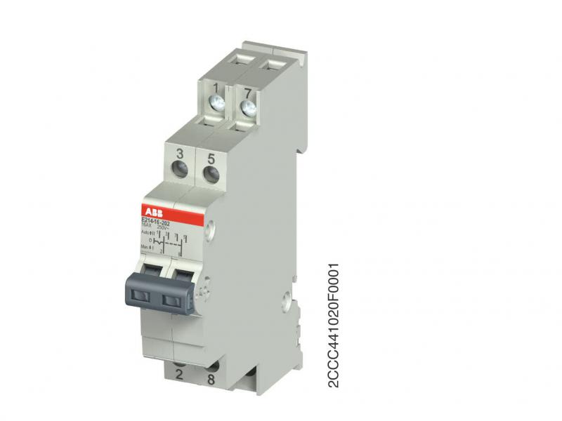 Photo Commutateur de Groupe 2O/F 16A avec Positions I-0-Ii 250V Ac | Ref : 703030