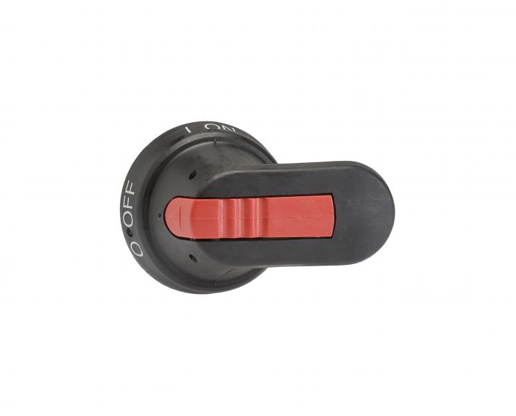 Photo Poigne Pistolet noire 65mm pour Axe 6mm | Ref : 912411