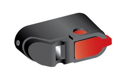 Photo Poign�e Cadenassable 3 Cadenas pour OT16�80F_C X10 | Ref : 942481