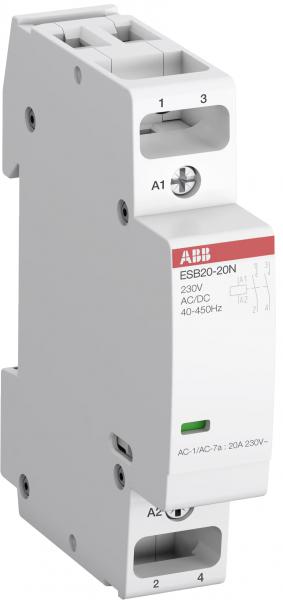 Photo Contacteur modulaire ESBN 20A 2 NO 24VAC/DC | Ref : H300456