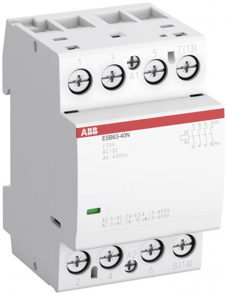 Photo Contacteur modulaire ESBN 63A 4 NO 230VAC/DC | Ref : HD451923
