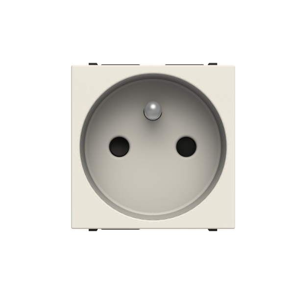 Photo Zenit Prise 2P+T Automatique Blanc | Ref : N2287.6BL