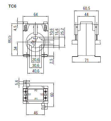 Vignette 3 produit Ref : 110822 | Transformateur de Courant Ferme (Tc6) 250/5