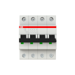 ABB BASSE TENSION Disjoncteur s204l 4p 25a courbe c raccordement  vis - 6ka (4modules) 350440