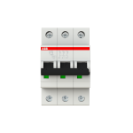 ABB BASSE TENSION S200 disjoncteur modulaire - 3p - 10a - cbe b -6000a/10ka (3 modules)-peignable 352311
