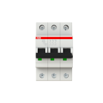 ABB BASSE TENSION S200 disjoncteur modulaire - 3p - 25a - cbe b -6000a/10ka (3 modules)-peignable 352315