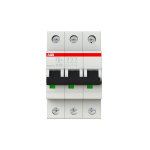 ABB BASSE TENSION Disjoncteur s203 3p 63a courbe k raccordement  vis - 10ka (3modules) 352394