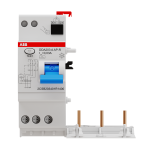 ABB BASSE TENSION Bloc diffrentiel dda203 3p 40a 30ma immunis (pour s200) 451551