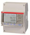 ABB BASSE TENSION Compteur a41 monophase mbus mesure directe 80a silver mid 831133