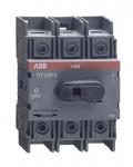 ABB BASSE TENSION Interrupteur sectionneur 125a 3 ples montage fond d'armoire 939163       