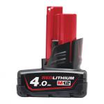 MILWAUKEE - RYOBI - AEG M12 b4 - 12v 4,0ah red li-ion - systme m12 4932430065