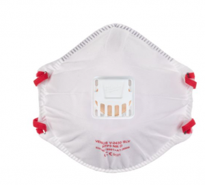 MILWAUKEE - RYOBI - AEG Masque jetables ffp3 avec valve - 10 pcs 4932471906