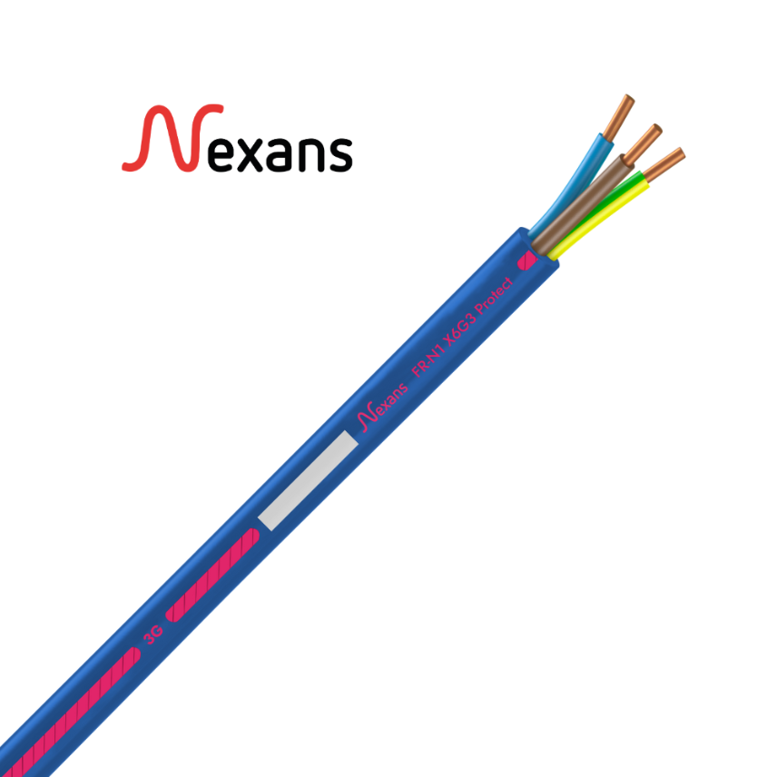 Vignette 2 produit Nexans X6G3 MOBIWAY 3G1.5 D250 | Ref : 01287581