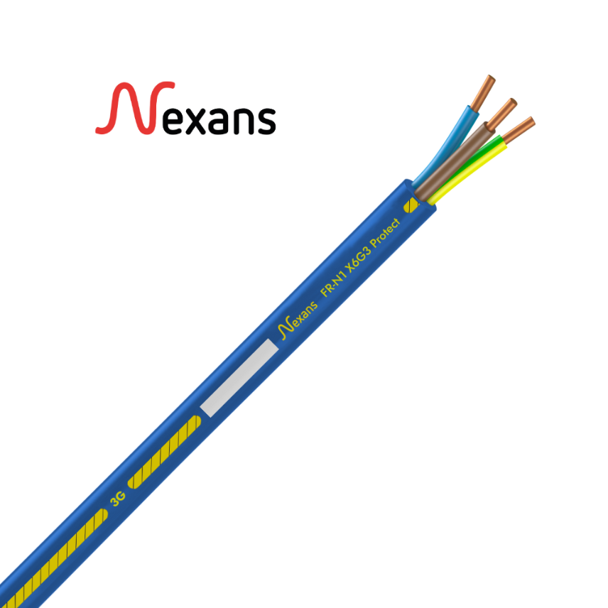 Vignette 2 produit Nexans X6G3 MOBIWAY 3G2.5 D200 | Ref : 01287585