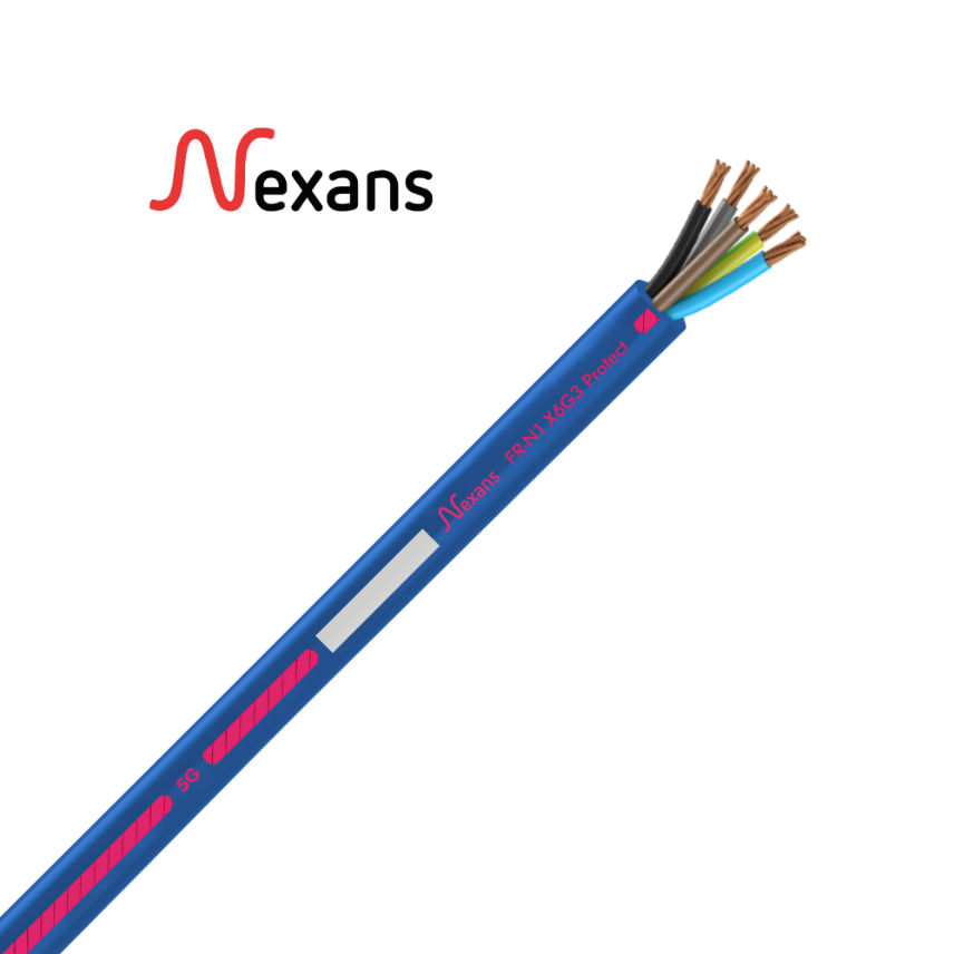 Vignette 2 produit Nexans X6G3 MOBIWAY 5G1.5 D200 | Ref : 01287608