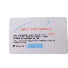 Photo Carte gestionnaire pour compte HEXACT WEB | Ref : HECGEST
