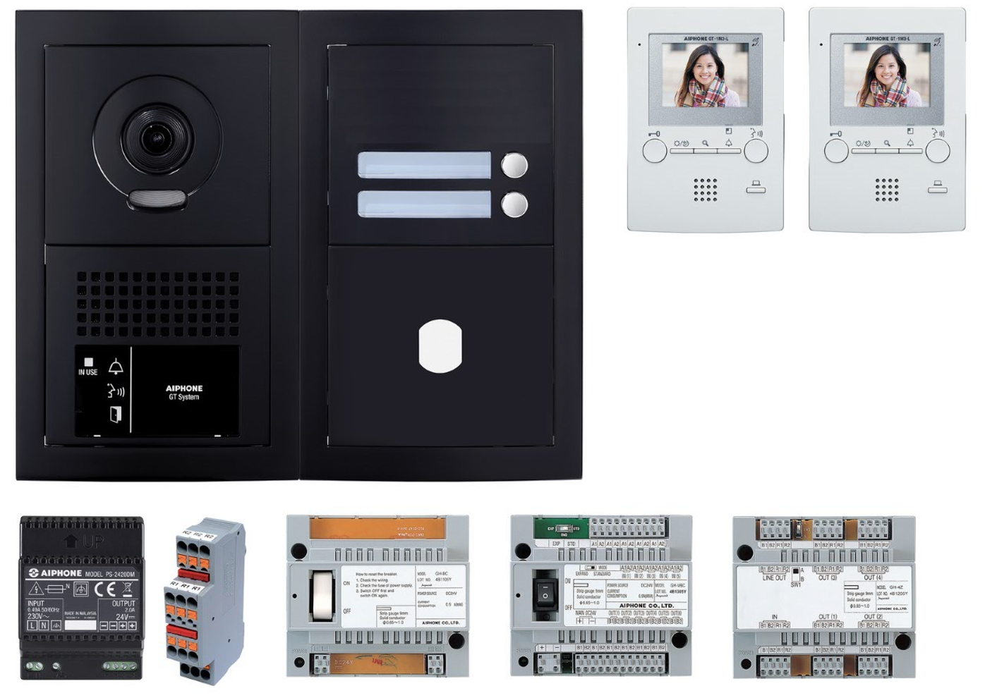 Photo Pack audio 2 BP platine noire | Ref : GTBA2EB