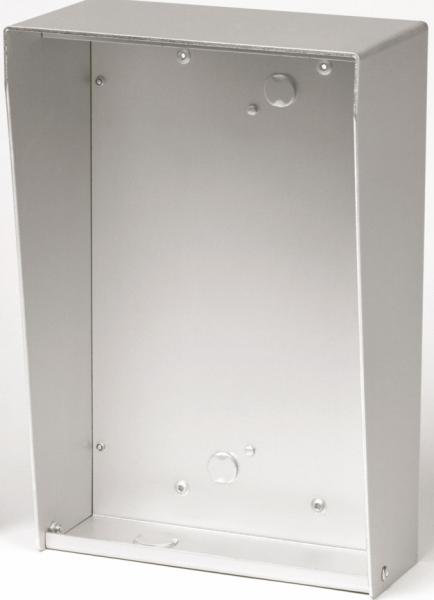 Photo Cadre aluminium pour la pose saillie des platines PA6B , hauteur : 280mm | Ref : CP26         