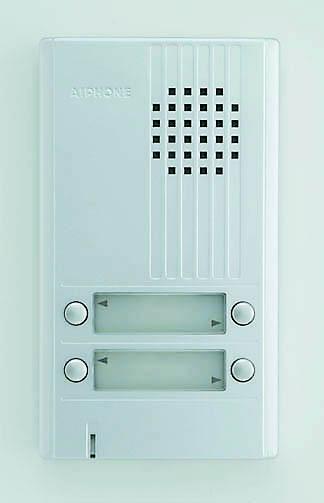 Photo Platine saillie 4 bouton avec faade aluminium. Epaisseur 22mm. | Ref : DA4DS        