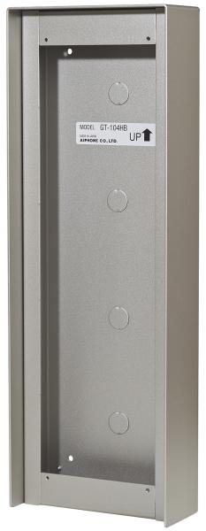 Photo Cadre saillie aluminium avec visière 4 modules p/GT | Ref : GT104HB