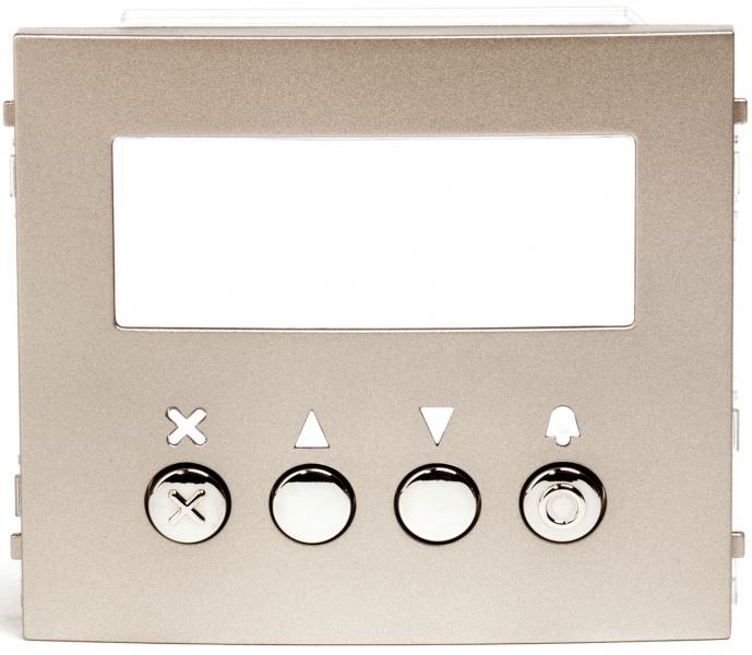 Photo Faade en zamak pour module dfilement gamme gt | Ref : GTNSPL