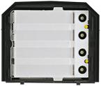 Photo Module électronique 4 appels pour façade de 1 à 4BP gamme GT | Ref : GTSW