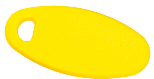 Photo Badge rsident supplmentaire jaune pour ugvbt | Ref : KEYJ         