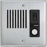 Photo Poste secondaire tanche, encastrable , inoxydable avec 1 bouton d'appel | Ref : LEDA         