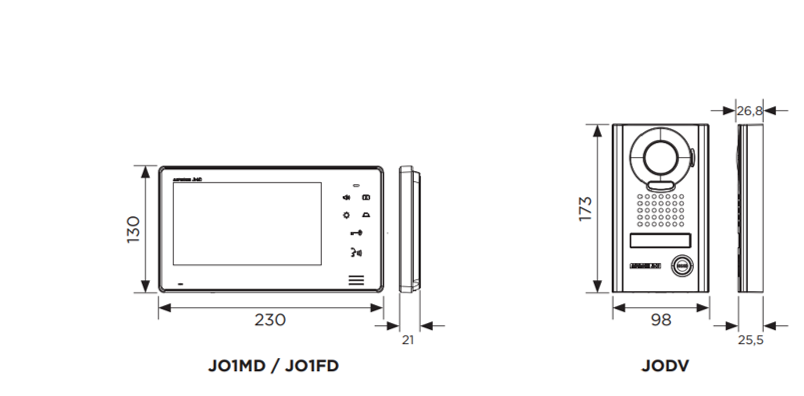 Vignette 3 produit Ref : JOS1V | KIT VIDEO SAILLIE ECRAN 7 