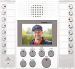AIPHONE Poste matre vido 2x8 lignes faade blanche AX8MVW