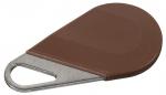 AIPHONE Badge hexact type porte cl de couleur marron HECV2M