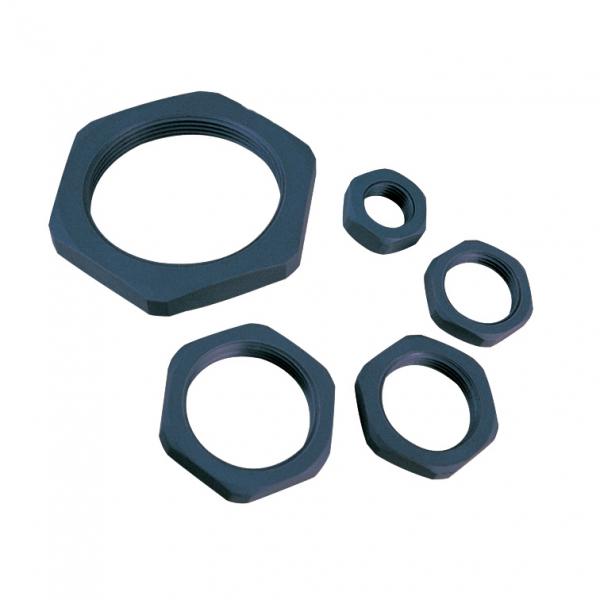 Photo Ecrou Polyamide noir Pg 16 | Ref : 102175       