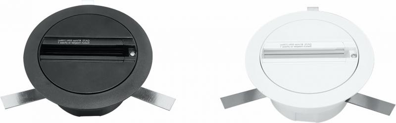 Photo BASE RONDE BLANC PROJECTEUR TRIPHASIQUE | Ref : 3851