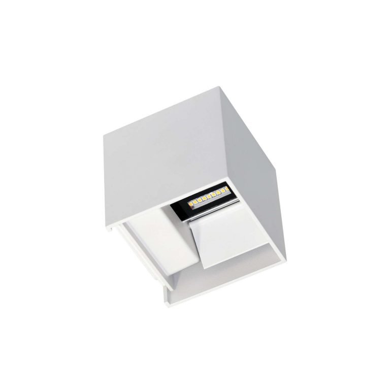 Photo LEK APPLIQUE MURALE BLANCHE 6,8W 4000K | Ref : 3984