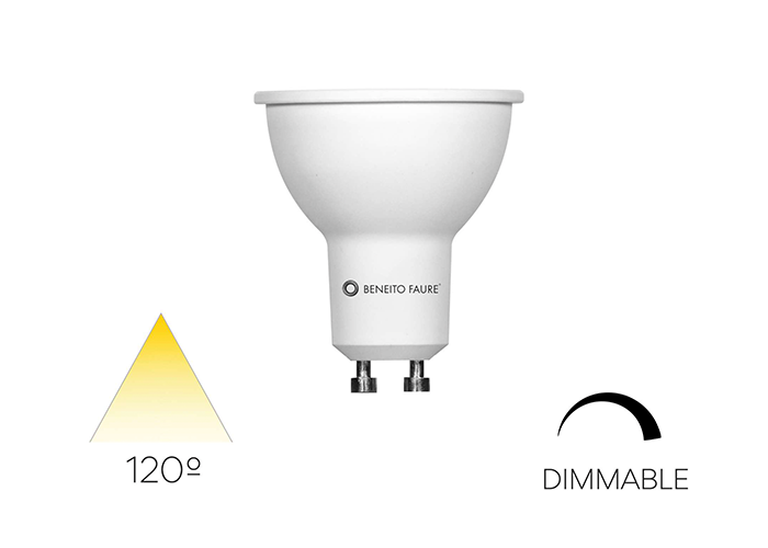 Photo UNIFORM-LINE GU10 DIMMABLE 6W 220-240V 1 | Ref : 4228