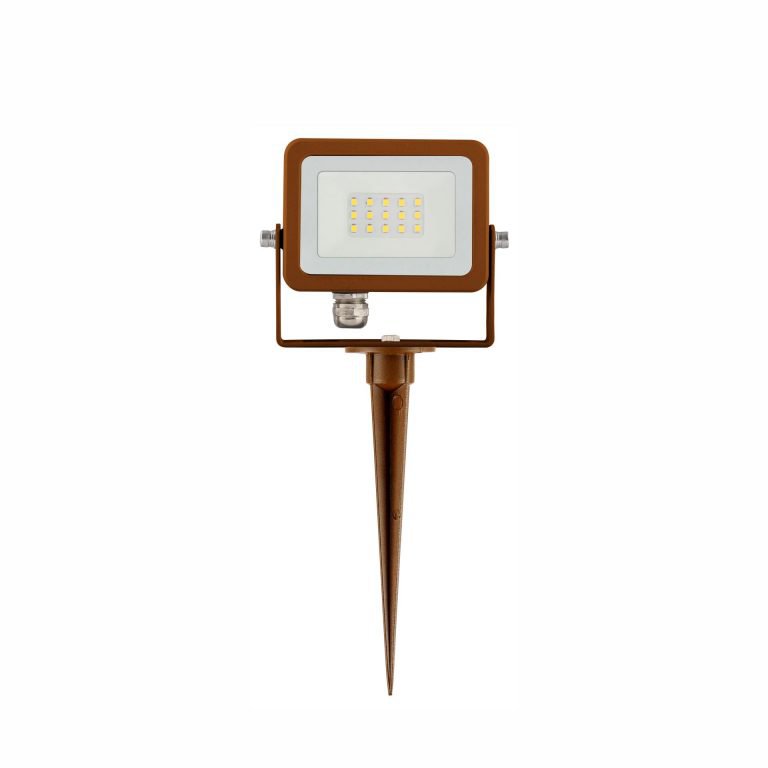 Photo SKY-V3 CORTEN LED GREEN 220V. 10W. AVEC PIQUET | Ref : 4341