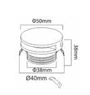 Vignette 3 produit Ref : 4106 | GROW BLANC MATTE 4W. 3000K