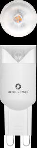 BENEITO & FAURE LIGHTING Uniform-line g9 2,5w 220-240v 360 242lm 130L184-5