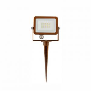 BENEITO & FAURE LIGHTING Sky-v3 corten led green 220v. 10w. avec piquet 4341