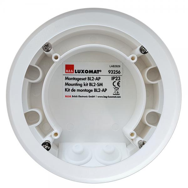 Photo Kit montage apparent - saillie kit de montage en saillie BL2 dimensions: 109 x 50 mm niveau de protection: IP23 | Ref : 93256