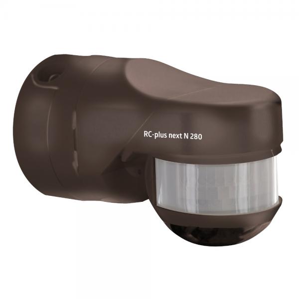 Photo RC-plus next N 280 brun dtecteur de mouvement RC-plus next 280 brun type de pose: mural ou plafond champ de dtection: 280 horizontal et 360 en vertical zones de dtection h=2.50 m: de biais 20m frontal 6m vertical 4m | Ref : 93344