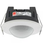 BEG FRANCE Bl2-fp dtecteur de mouvement pour faux plafond type de pose: faux plafond champ de dtection: 360 zones de dtection h=2.50m: 8m de biais. 4m de face. 3m en assise canal 1 : 1000w cos 1/500va cos 0.5. led 200w maxi 93317